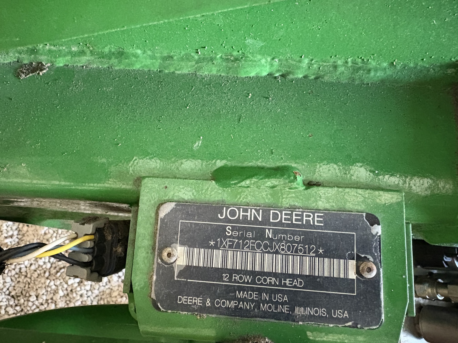  2019 John Deere 712FC at Heritage Tractor in Geneseo, IL