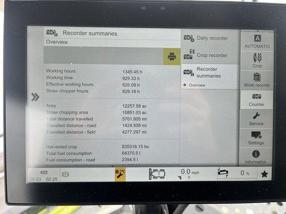 2020 Claas 8800