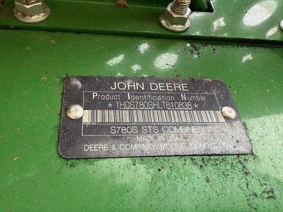 Photo of 2020 John Deere S780