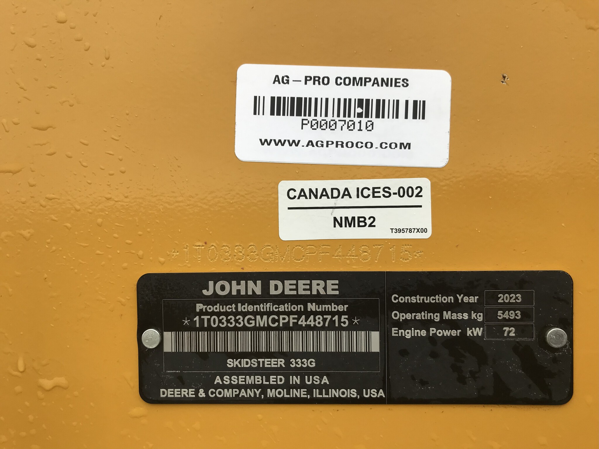 2023 John Deere 333G Image 17