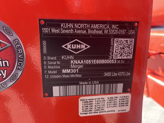 2025 Kuhn MM301 (15th thumbnail)