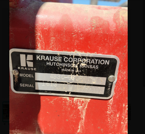 Photo of 2010 Krause 4830-930F