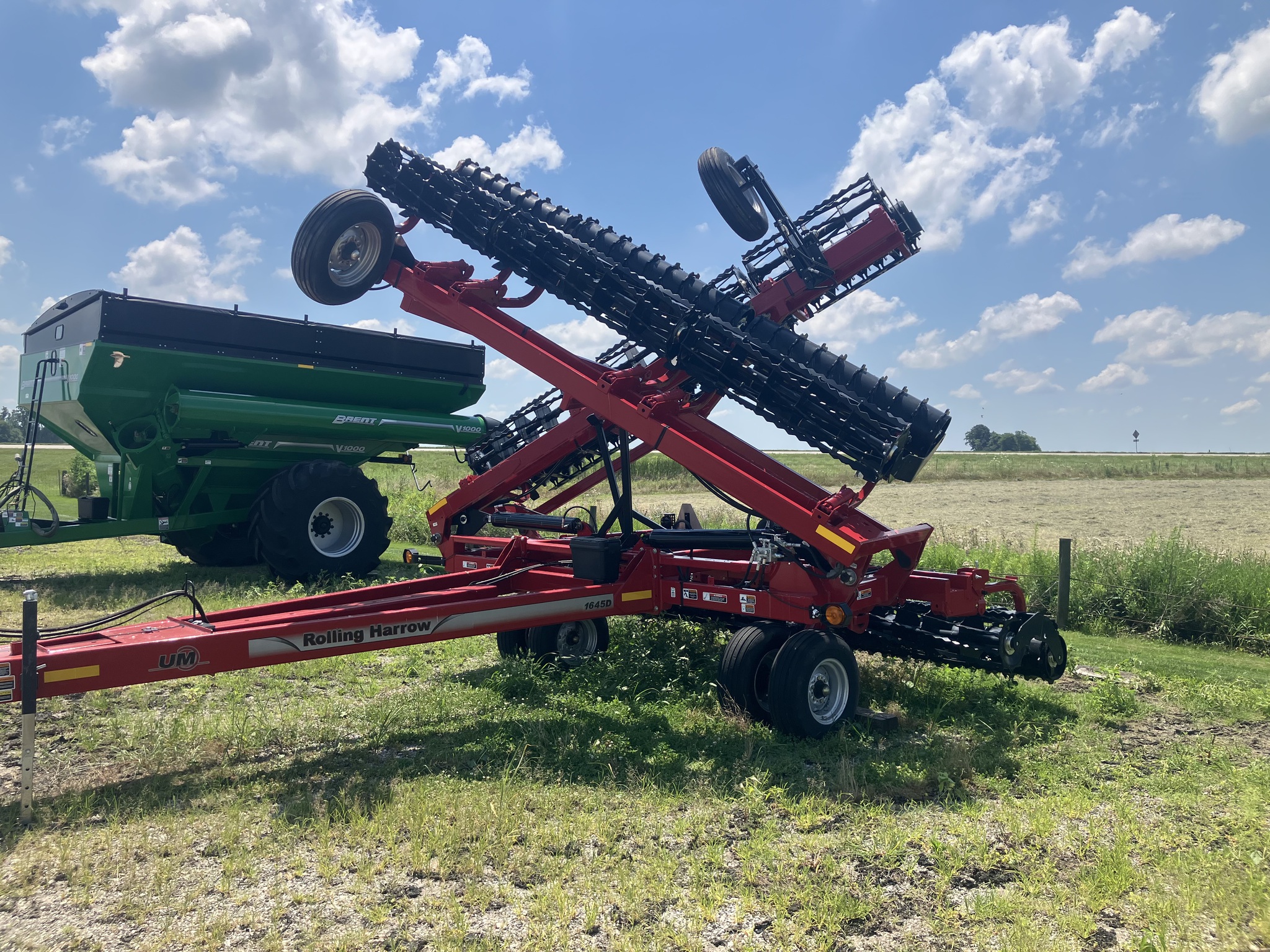 Used 2024 Unverferth 1645D Double Rolling Harrows at Koenig Equipment in Greensburg, IN - PhotoXL5