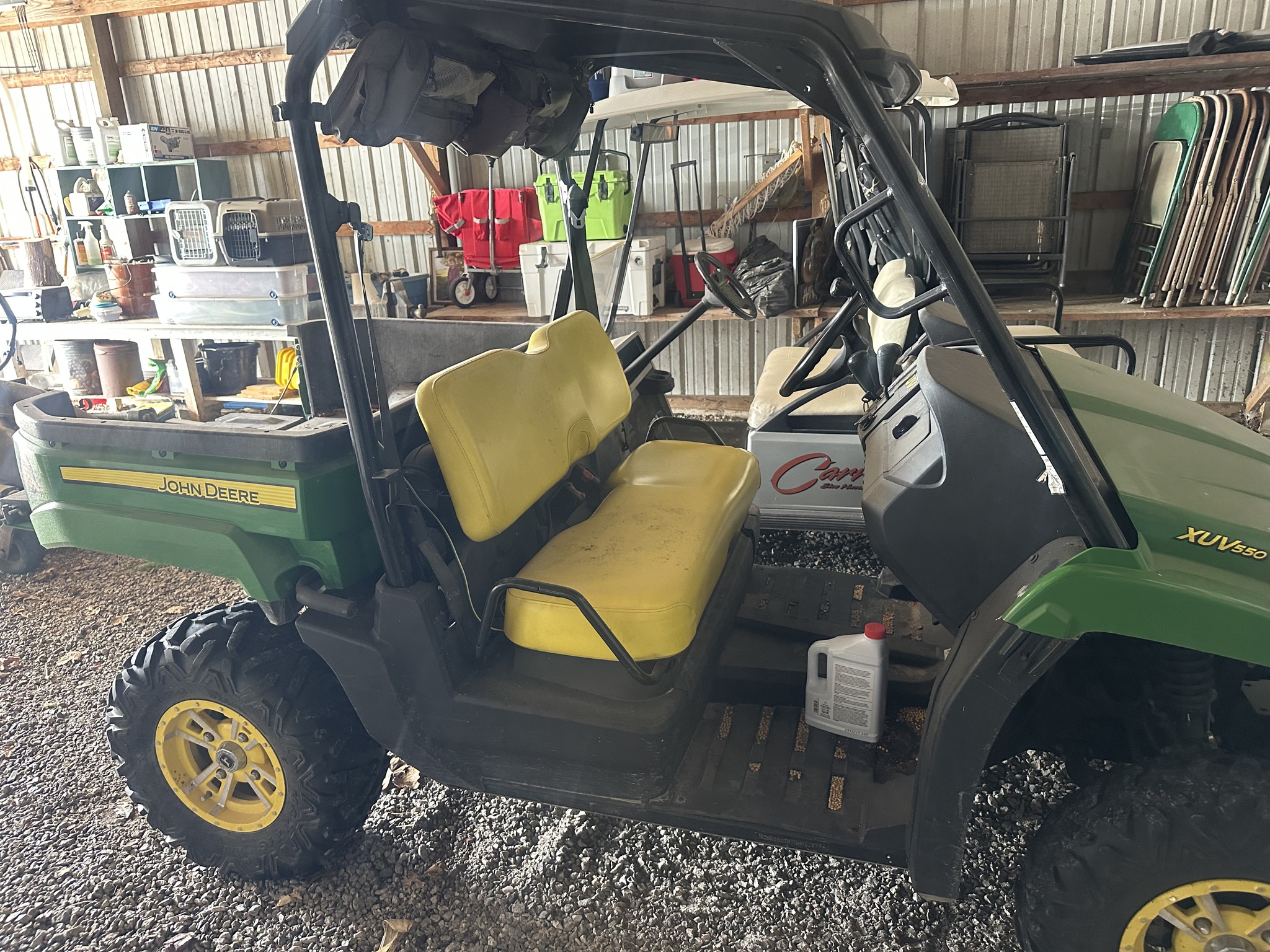 2013 John Deere XUV 550 GREEN Image 1