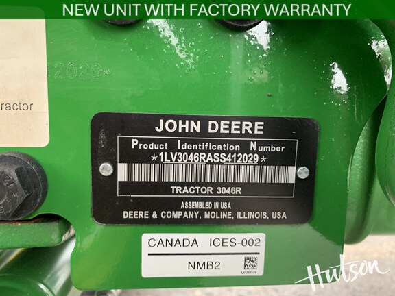 Photo of 2025 John Deere 3046R