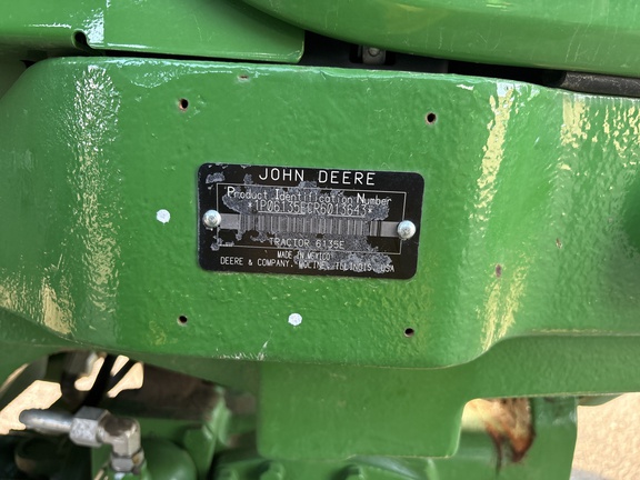 Used 2024 John Deere 6135E Utility Tractors at Horizon Ag & Turf in Lloydminster, AB - Photo26