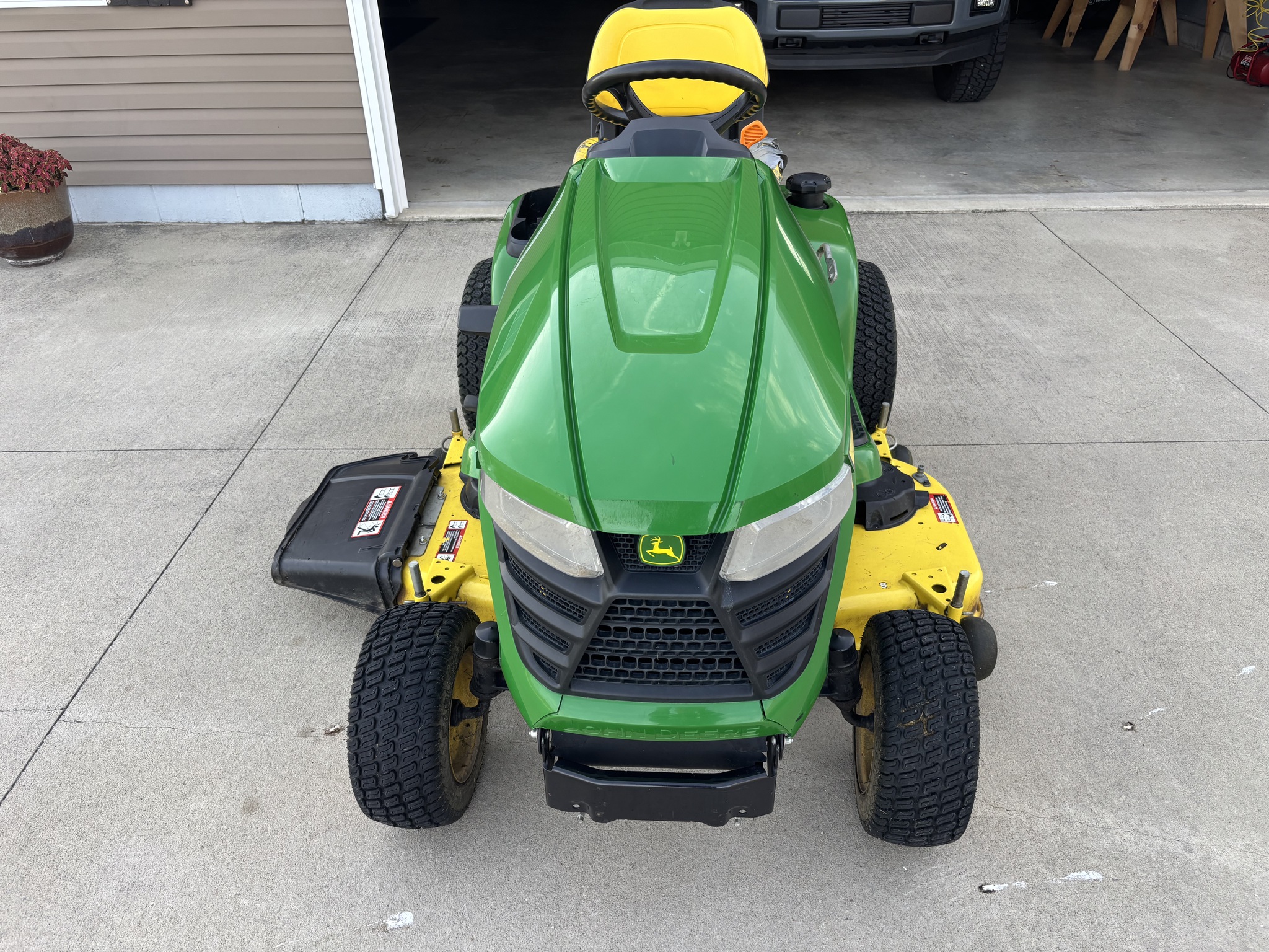 Used 2017 John Deere X394 Lawn & Garden Tractors at Koenig Equipment in Botkins, OH - PhotoXL1
