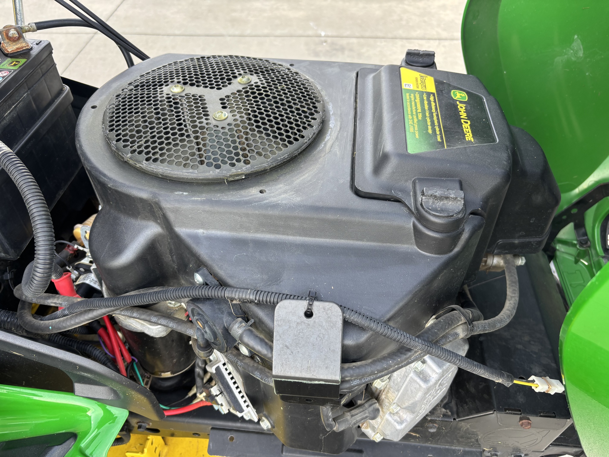 Used 2017 John Deere X394 Lawn & Garden Tractors at Koenig Equipment in Botkins, OH - PhotoXL13