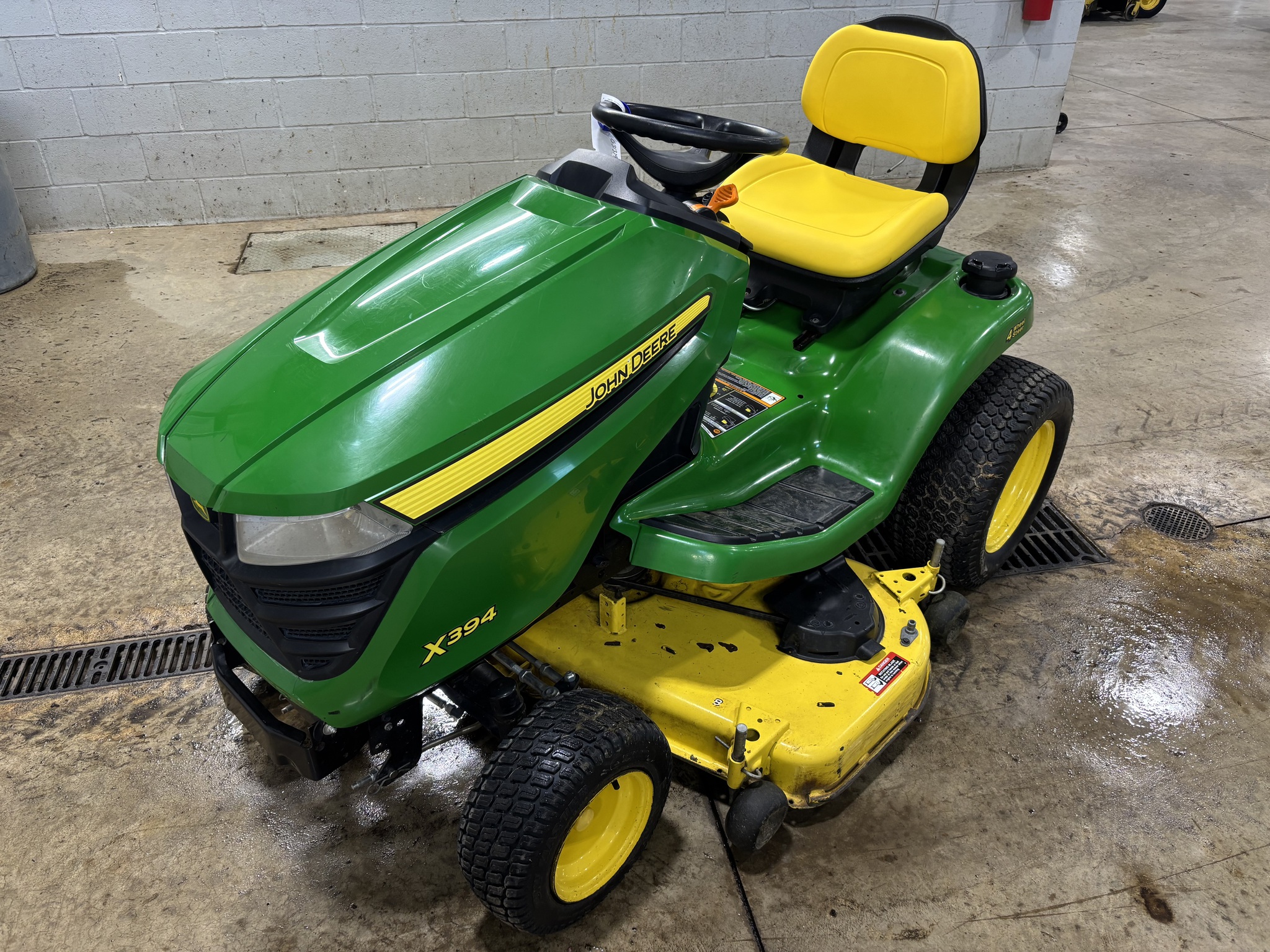 Used 2017 John Deere X394 Lawn & Garden Tractors at Koenig Equipment in Botkins, OH - PhotoXL0