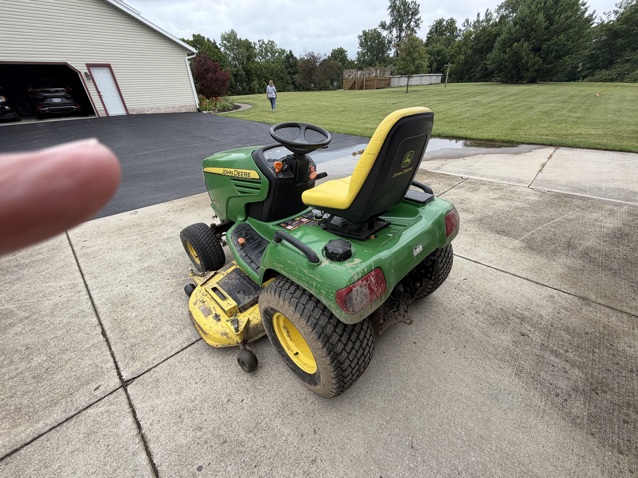 Used 2008 John Deere X720 Lawn & Garden Tractors at Koenig Equipment in Urbana, OH - PhotoXL5