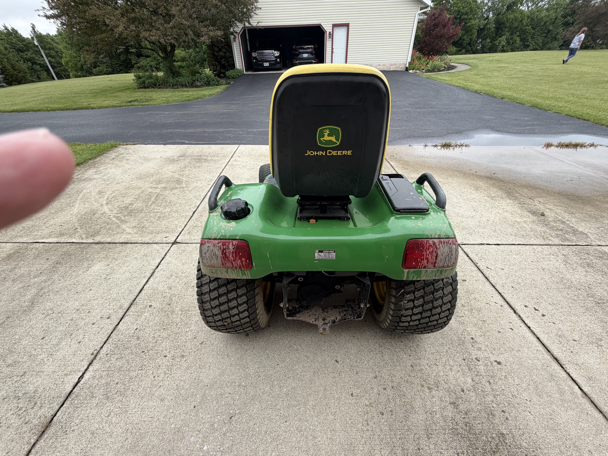 Used 2008 John Deere X720 Lawn & Garden Tractors at Koenig Equipment in Urbana, OH - PhotoXL6