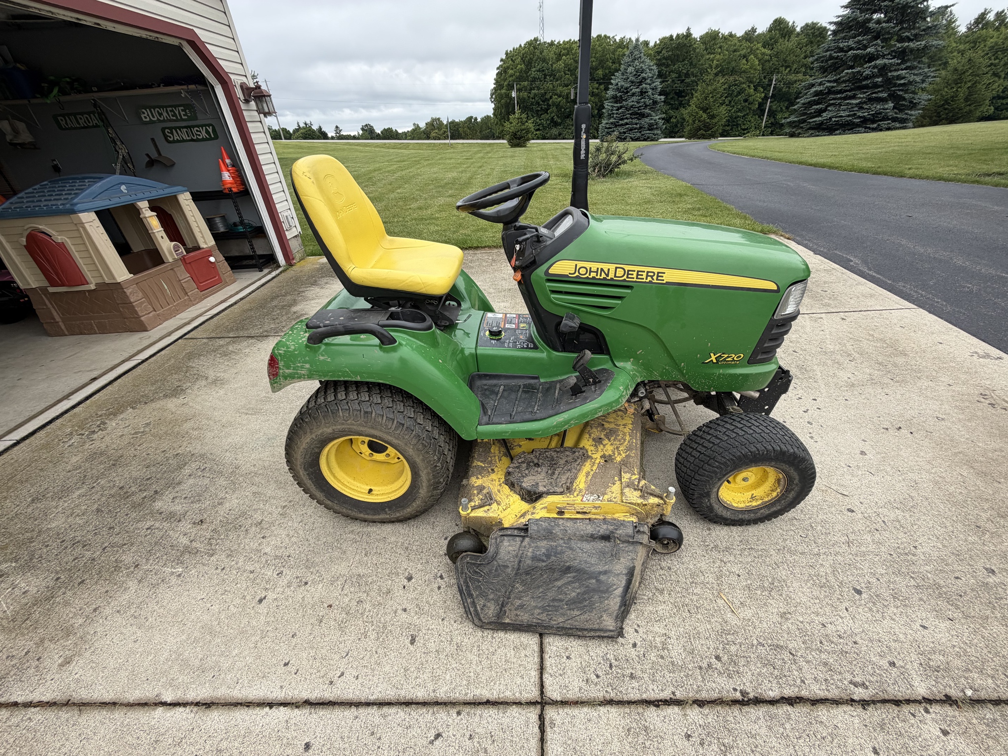 Used 2008 John Deere X720 Lawn & Garden Tractors at Koenig Equipment in Urbana, OH - PhotoXL0