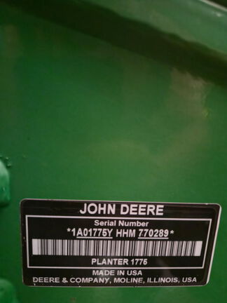 2017 John Deere 1775NT - Photo4