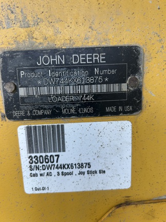 2007 John Deere 744K