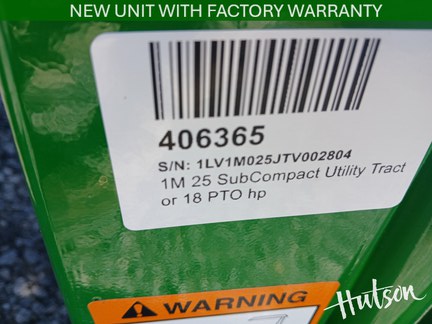 Photo of 2027 John Deere 1M 25