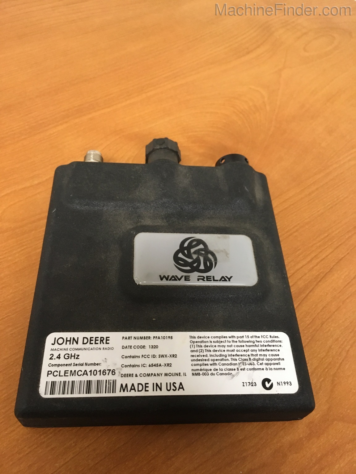 2015 John Deere Machine Communication Radio Image 1