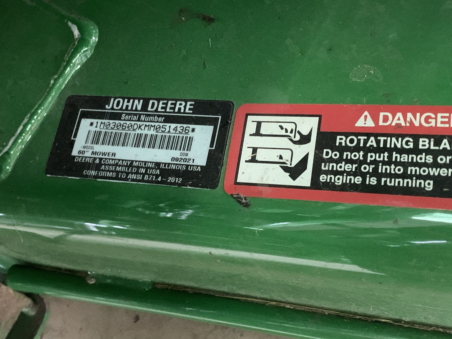  2021 John Deere 60D at Heritage Tractor in Pontiac, IL