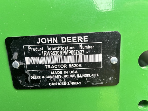 2021 John Deere 9520R Picture 9 2021 John Deere 9520R-9