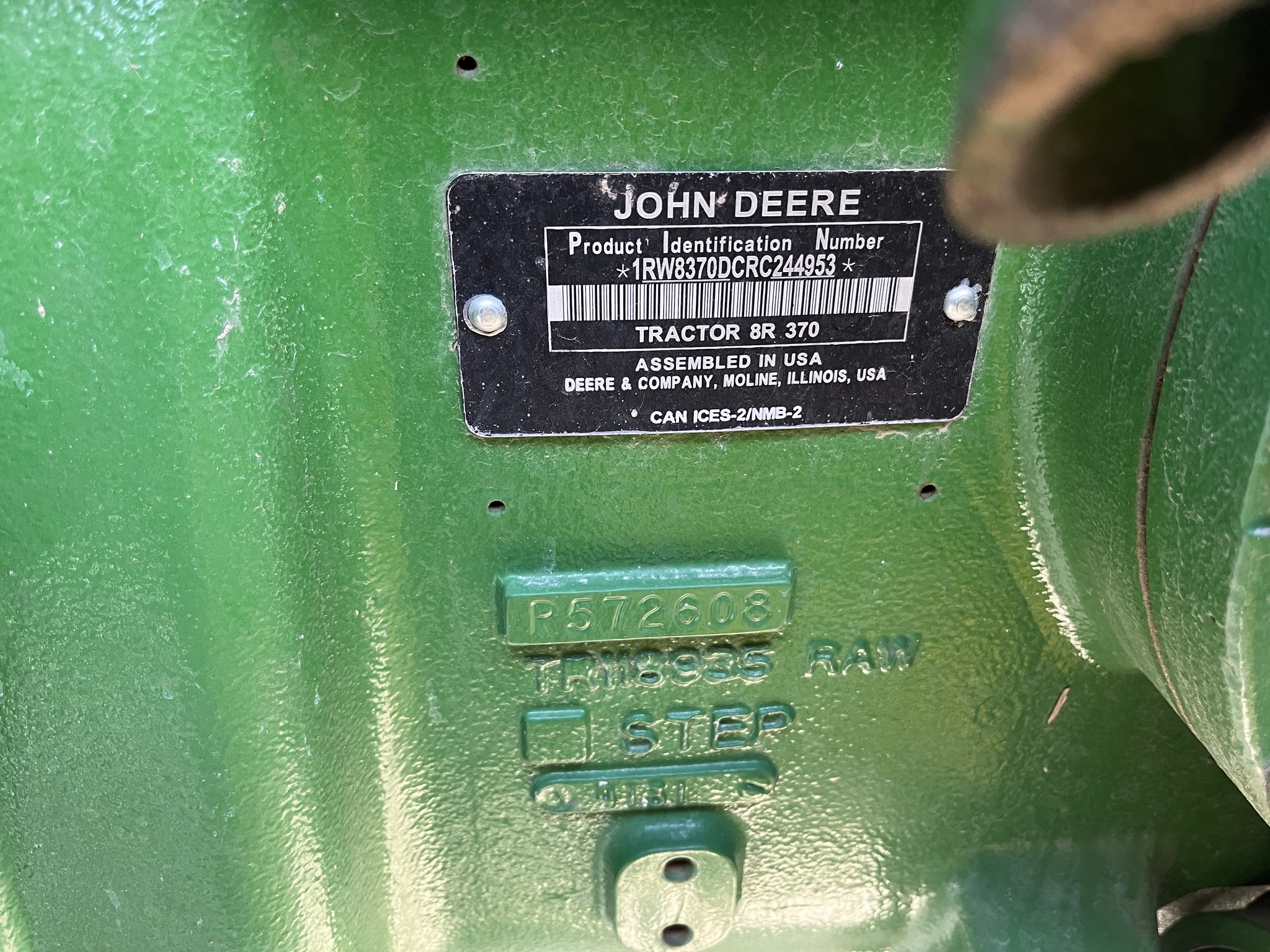  2024 John Deere 8R 370 at Heritage Tractor in Atchison, KS