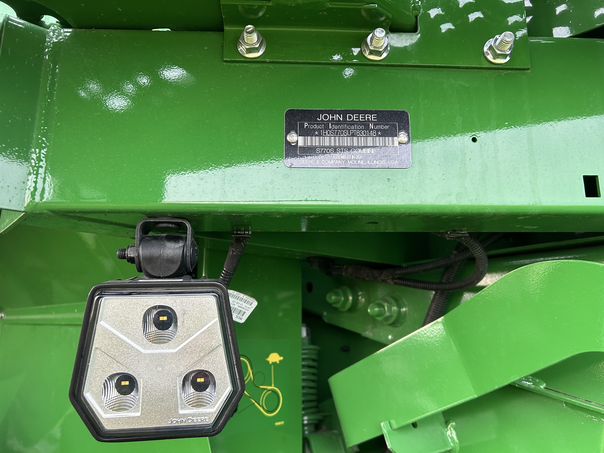  2024 John Deere S770 at Heritage Tractor in Aledo, IL