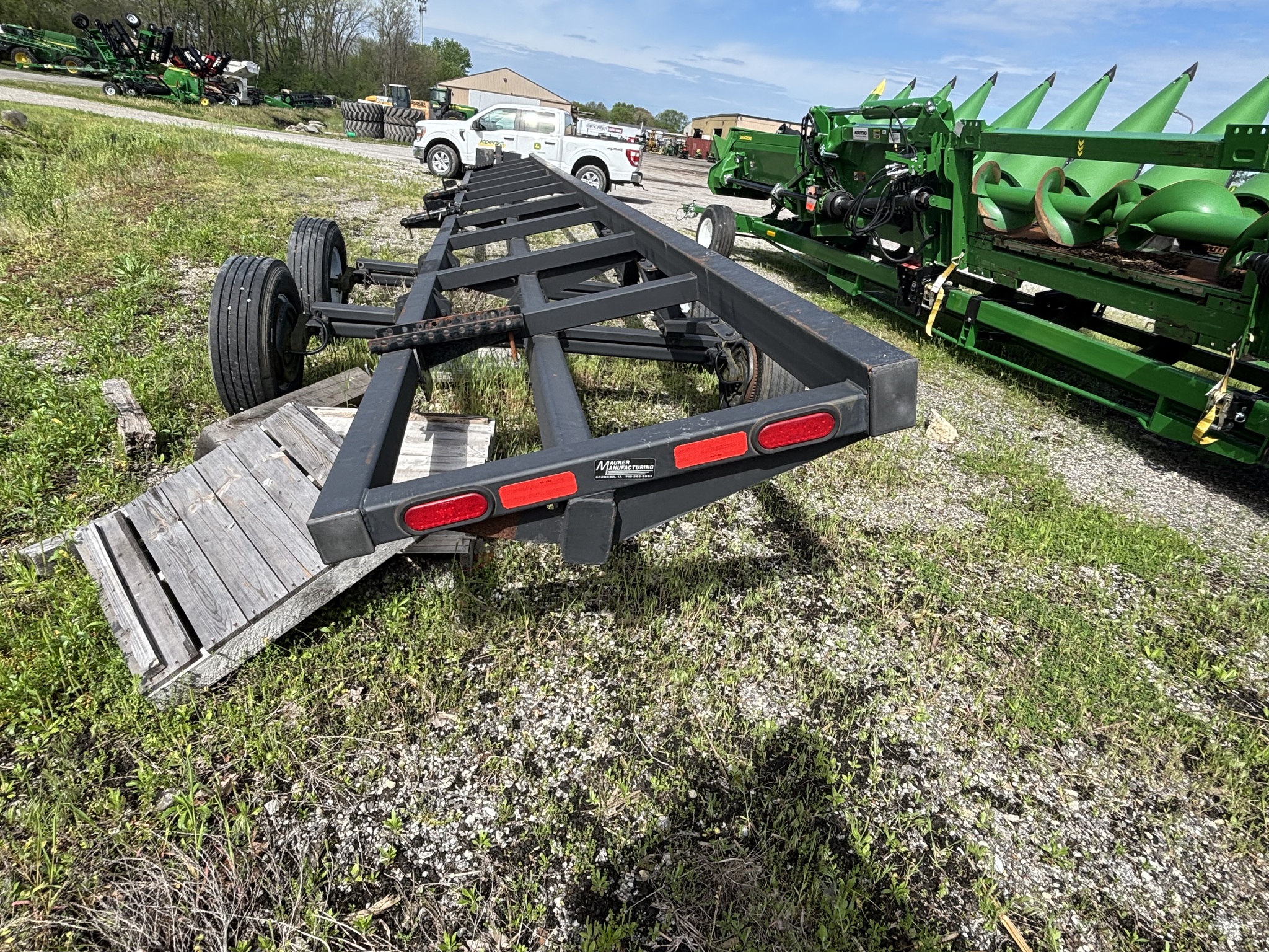 Used 2013 Maurer HT42 Header carts at Koenig Equipment in Greenfield, IN - PhotoXL5