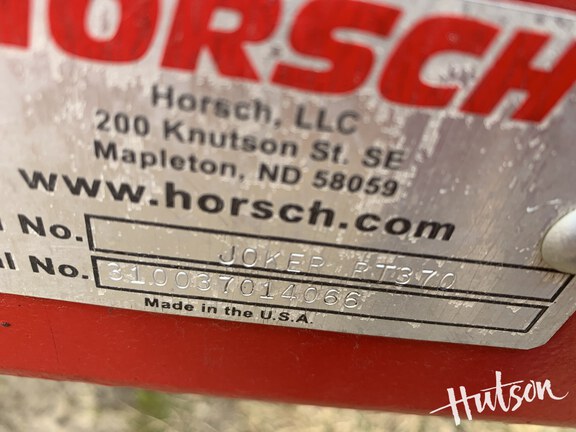 Photo of 2014 Horsch Joker RT370