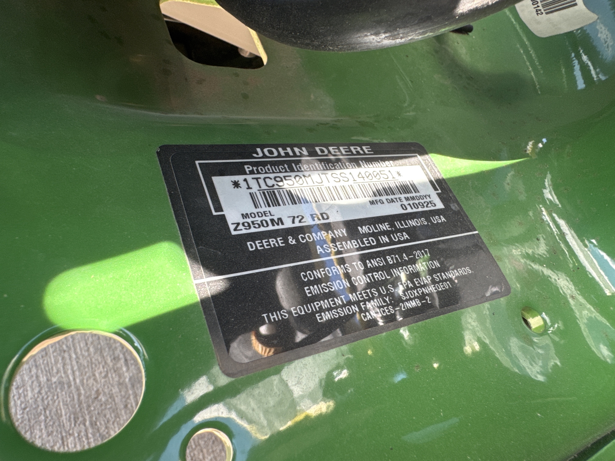 2025 John Deere Z950M Image 20