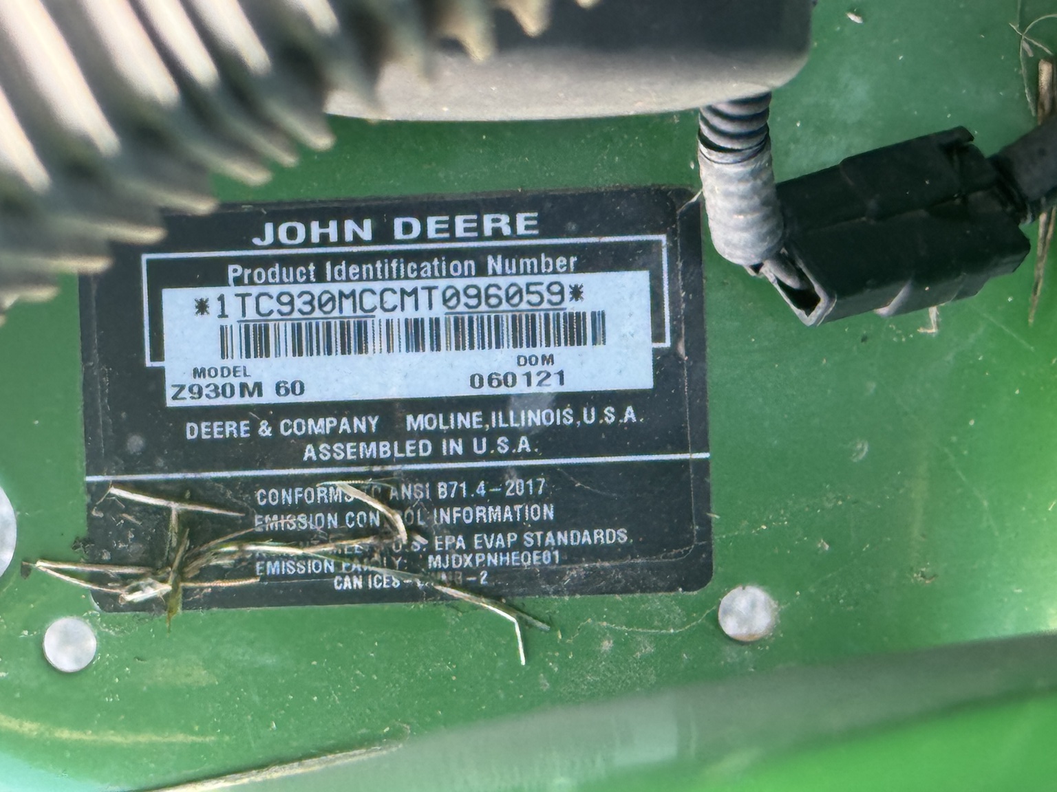 2021 John Deere Z930M Image 10