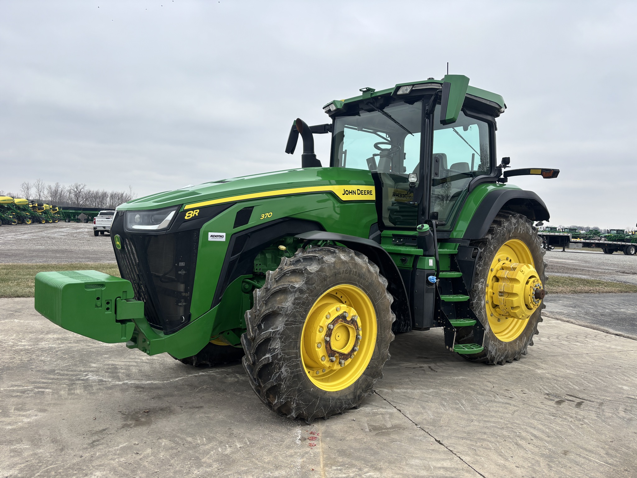 Used 2022 John Deere 8R 370 Row Crop Tractors at Koenig Equipment in Anna, OH - PhotoXL0