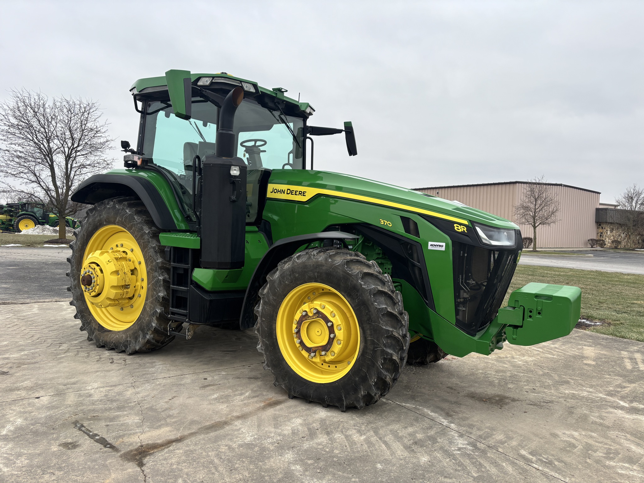 Used 2022 John Deere 8R 370 Row Crop Tractors at Koenig Equipment in Anna, OH - PhotoXL6