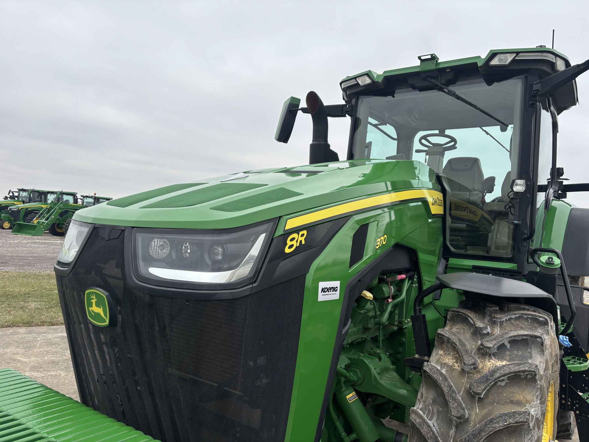 Used 2022 John Deere 8R 370 Row Crop Tractors at Koenig Equipment in Anna, OH - PhotoXL9