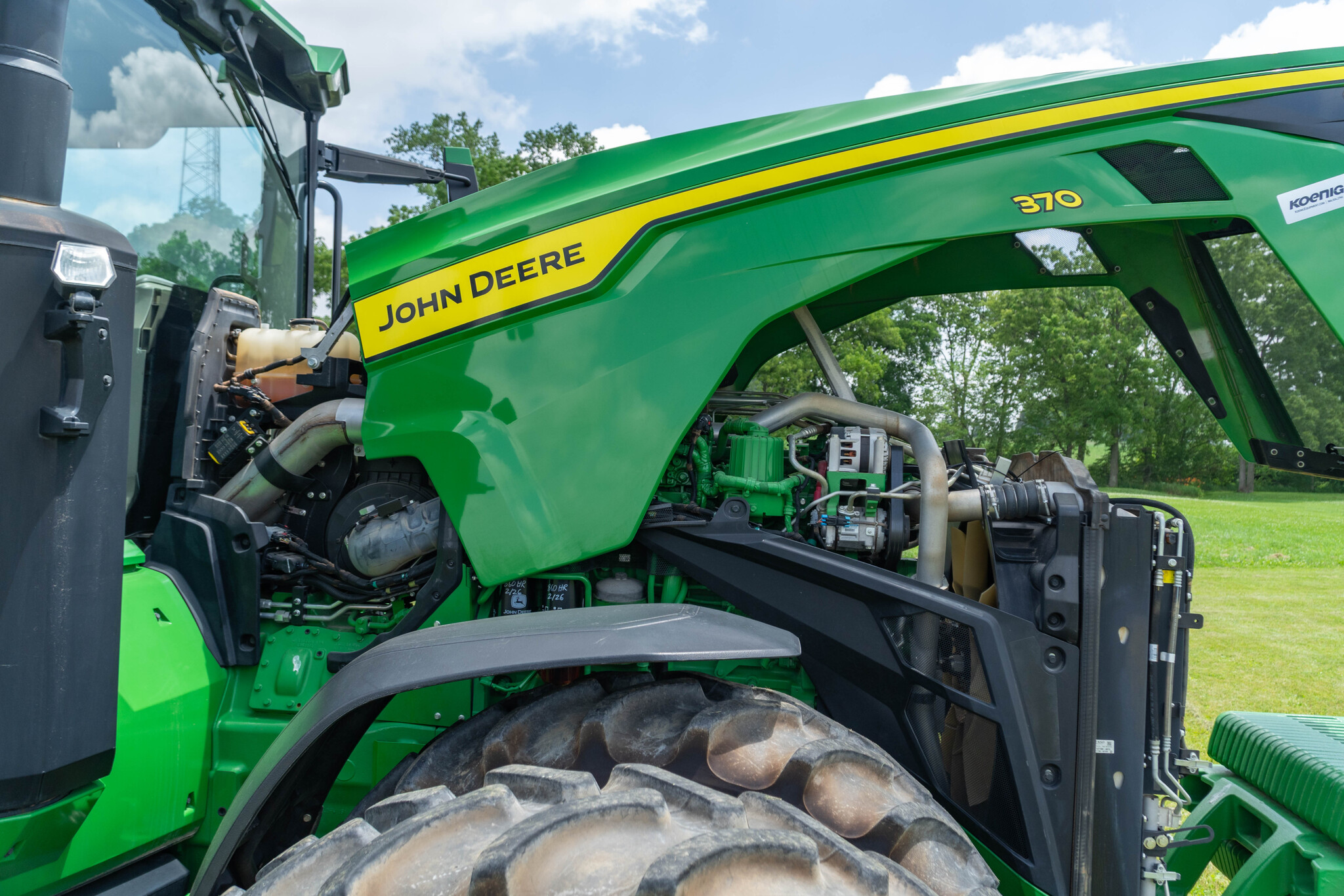Used 2022 John Deere 8R 370 Row Crop Tractors at Koenig Equipment in Anna, OH - PhotoXL24