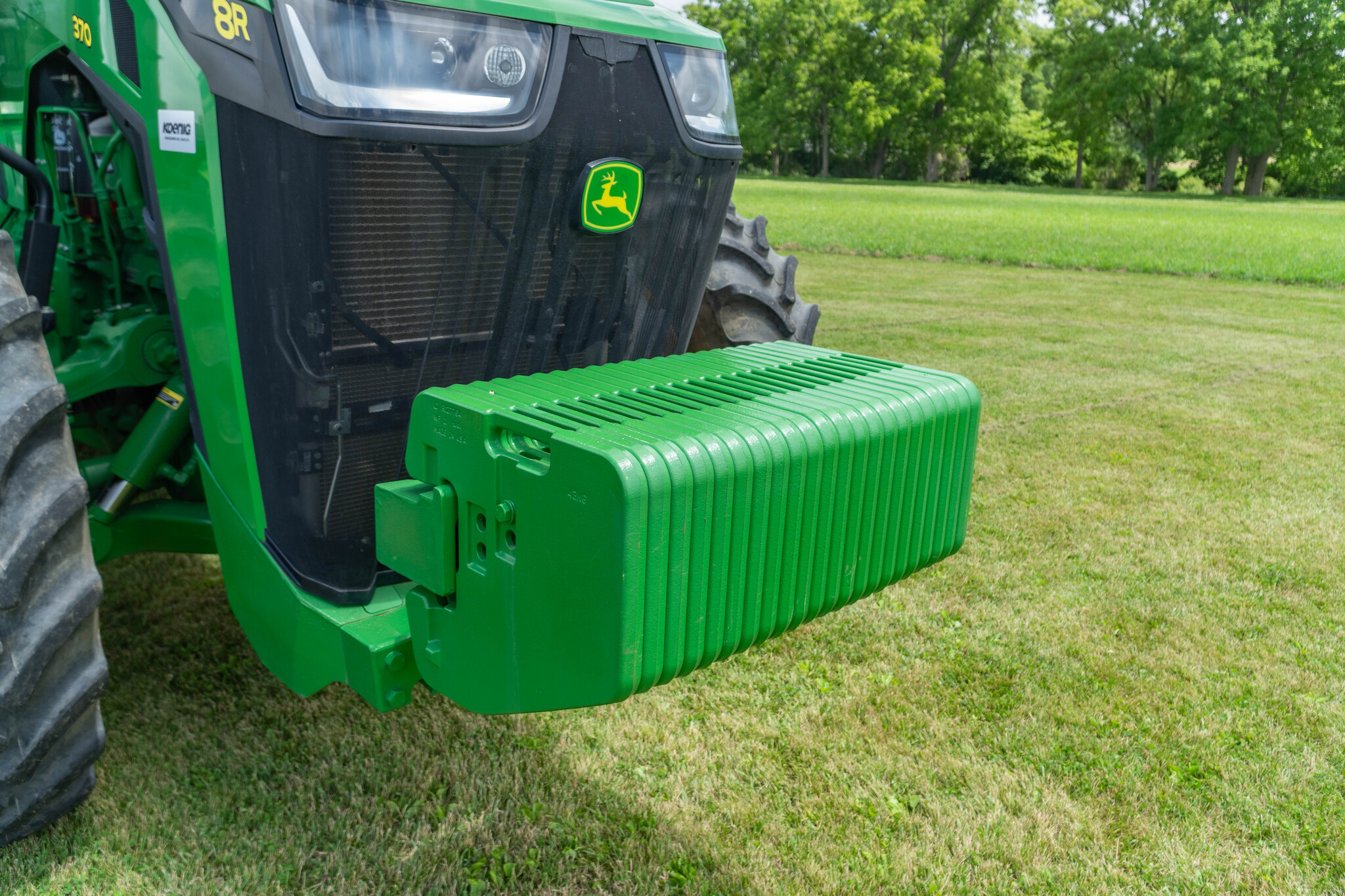 Used 2022 John Deere 8R 370 Row Crop Tractors at Koenig Equipment in Anna, OH - PhotoXL25