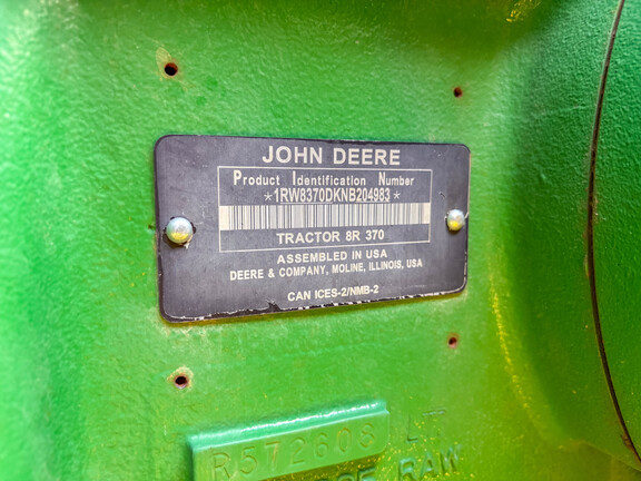 Used 2022 John Deere 8R 370 Row Crop Tractors at Koenig Equipment in Anna, OH - Photo38