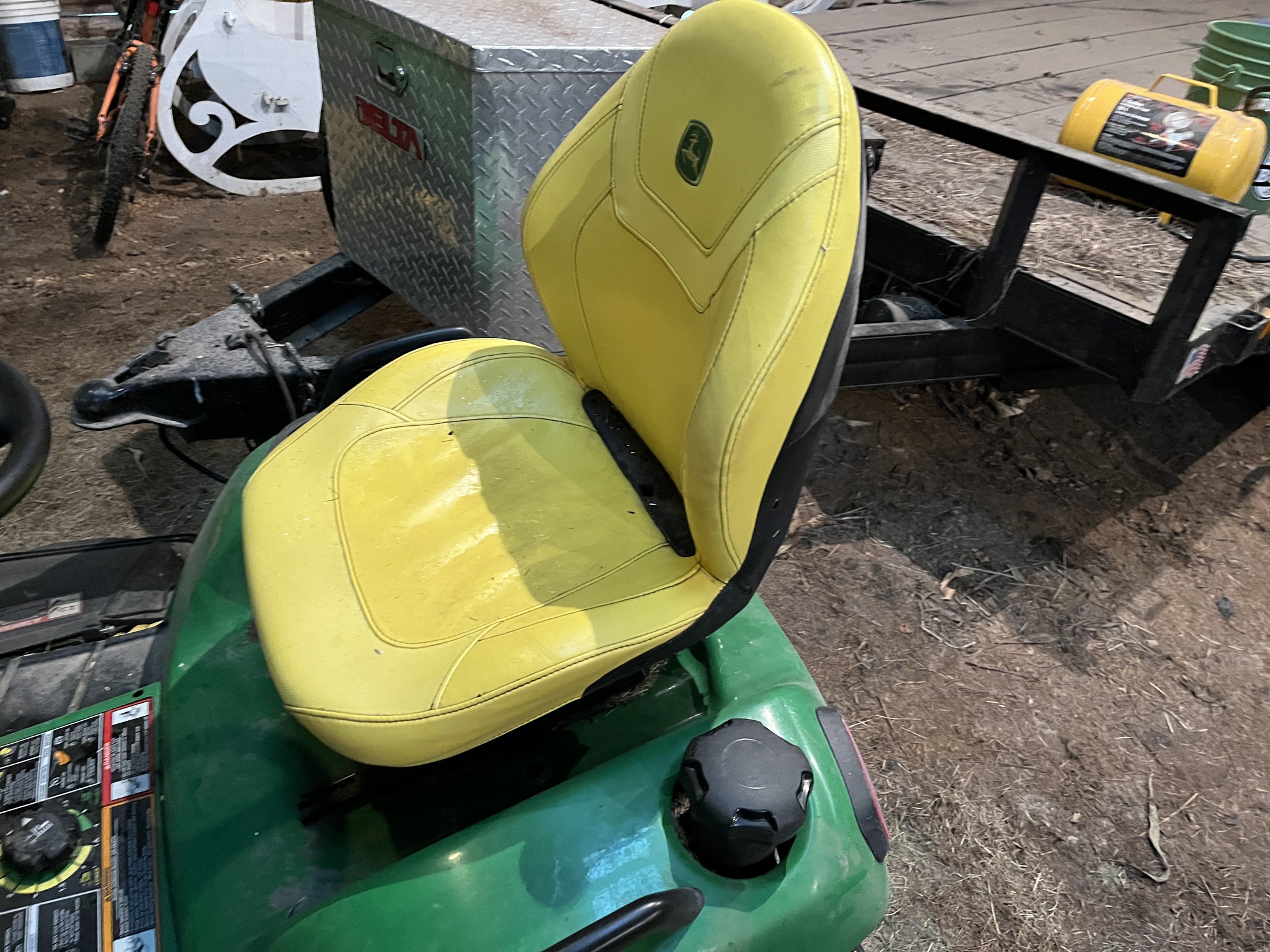  2021 John Deere X590 at Heritage Tractor in Dixon, IL