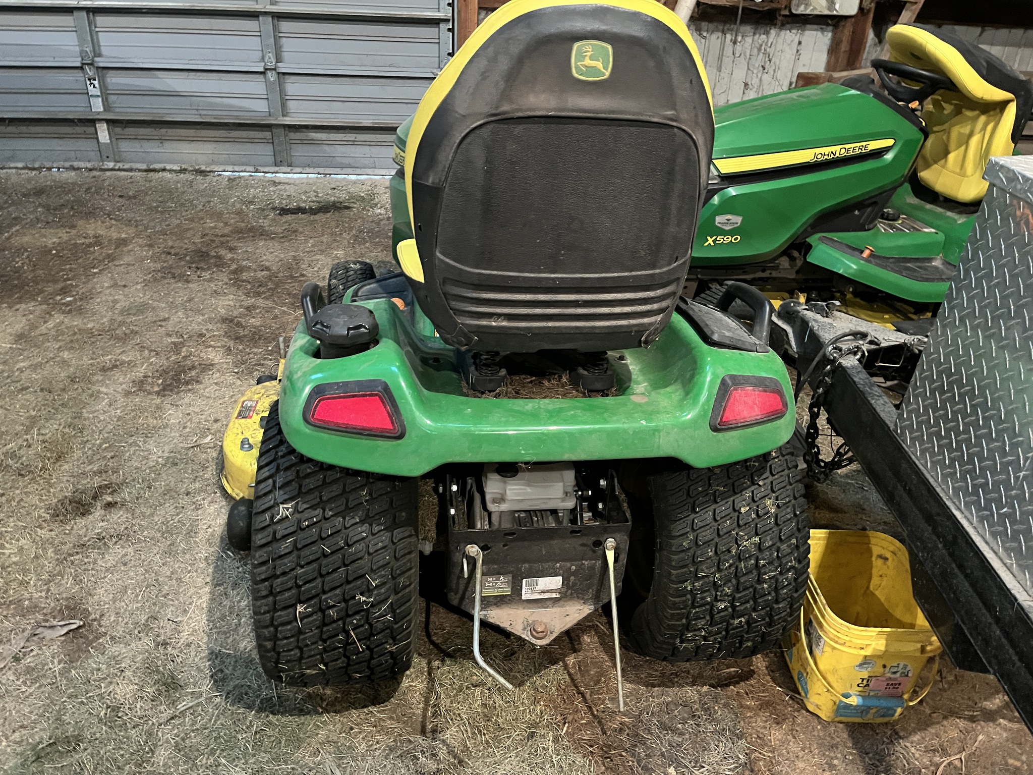  2021 John Deere X590 at Heritage Tractor in Dixon, IL