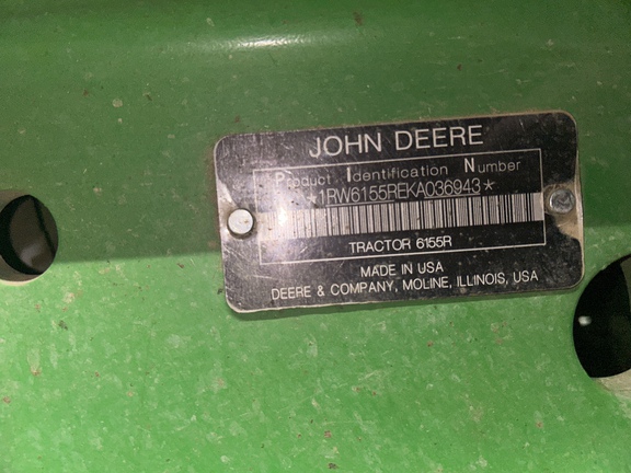 Used 2019 John Deere 6155R Row Crop Tractors at Horizon Ag & Turf in Lloydminster, AB - Photo47