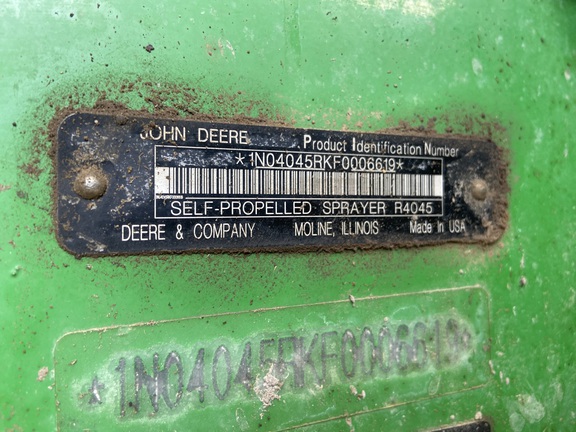 2015 John Deere R4045