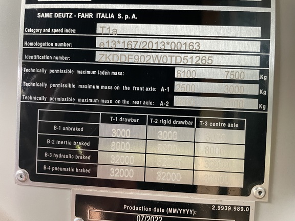 2022 Deutz Fahr 5120G-6