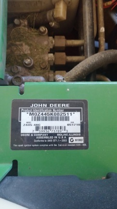 2010 John Deere Z445 - Photo3