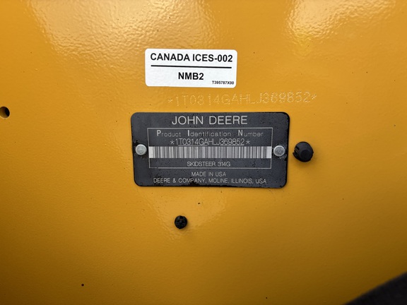 2020 John Deere 314G