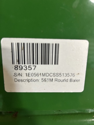 2025 John Deere 561M (12th thumbnail)