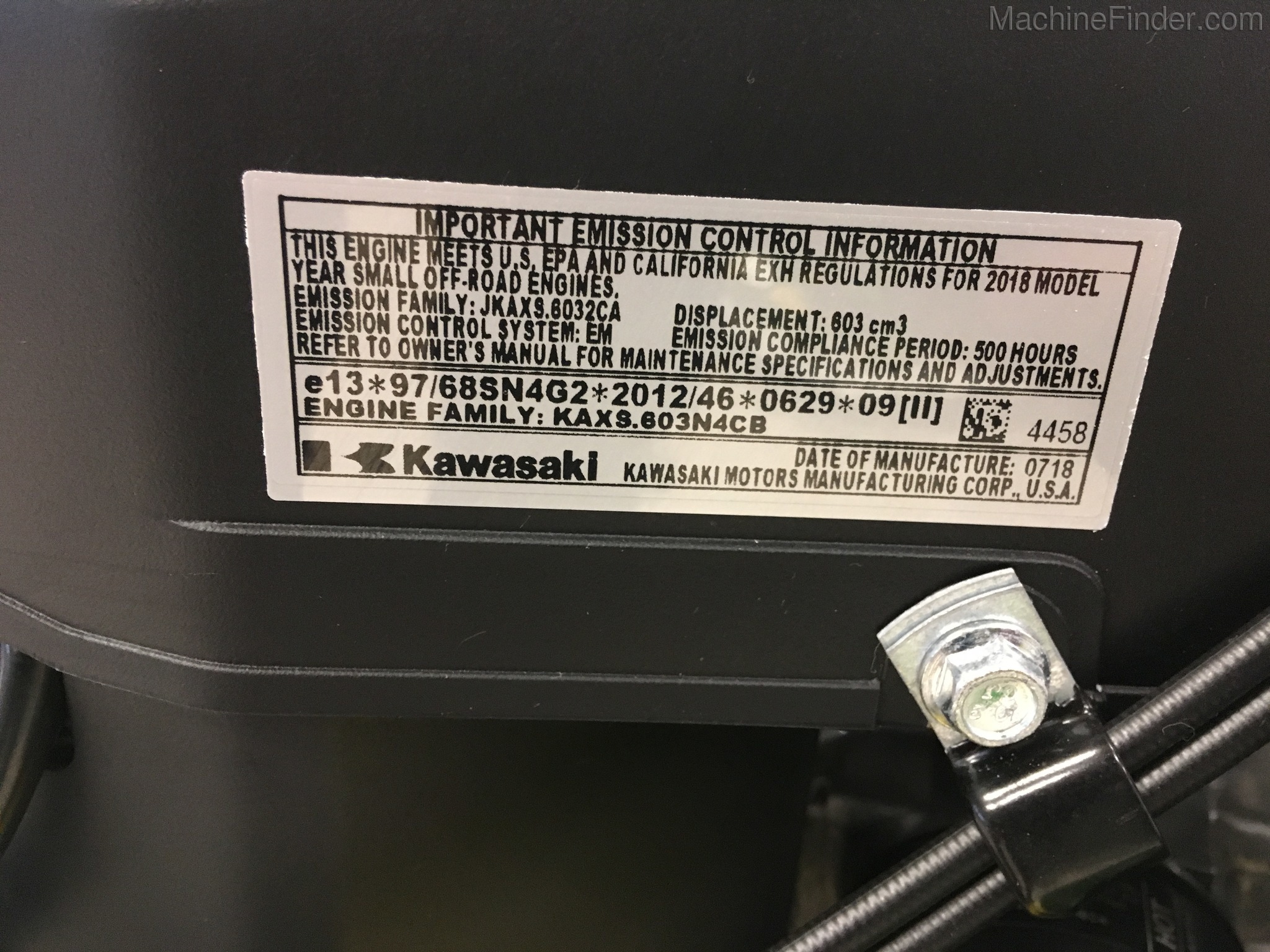 2020 John Deere X354 Image 7