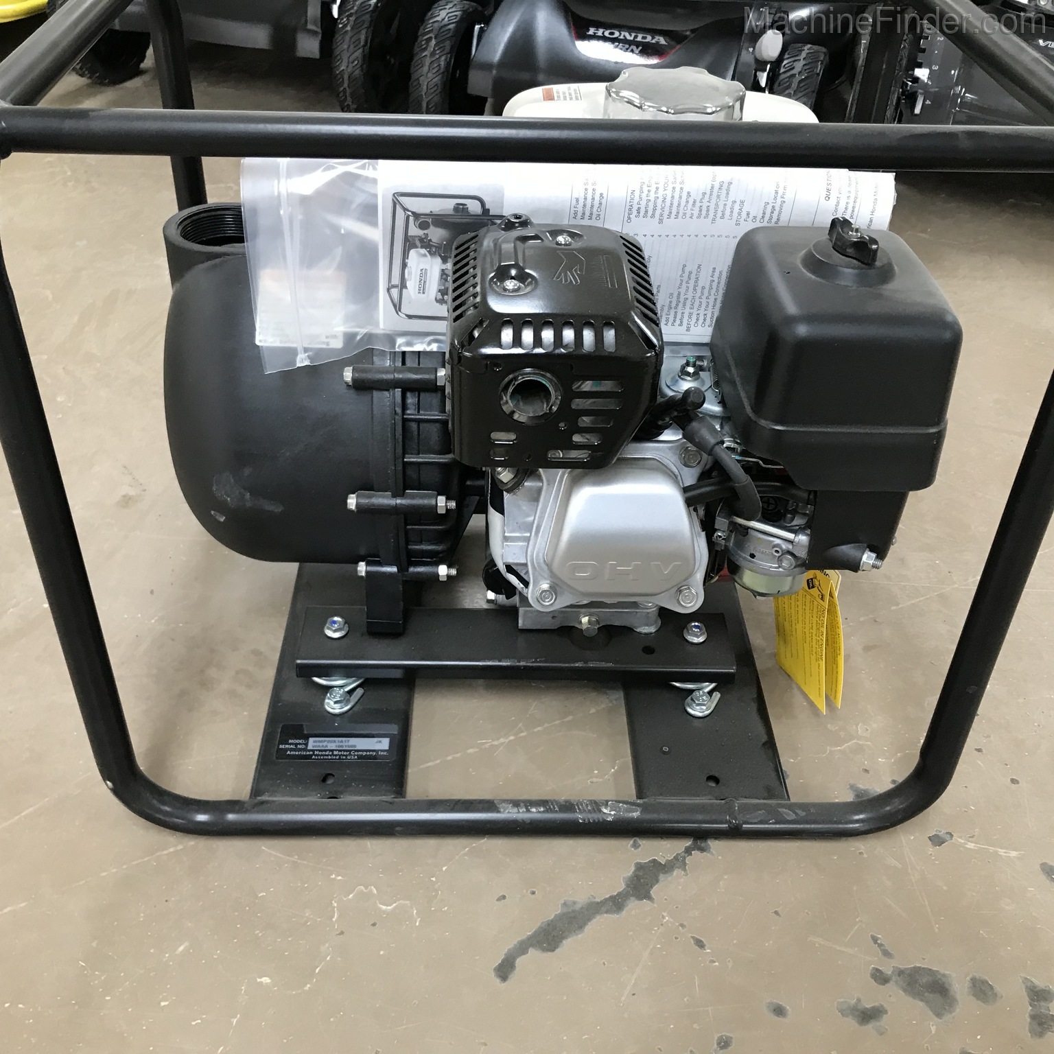 2019 Honda WMP20X1A1T Image 5