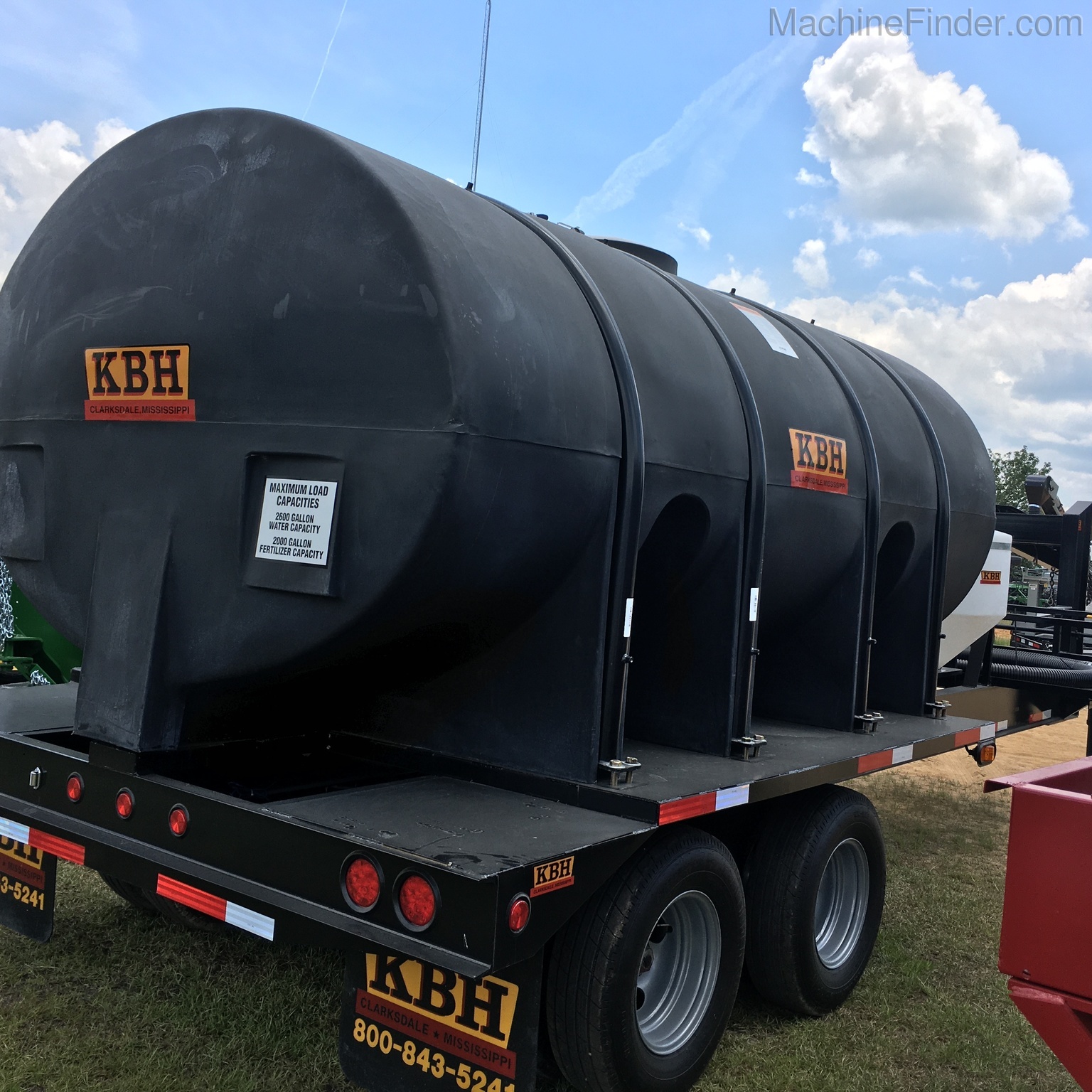 2020 KBH 2600G NURSE TANK Image 6