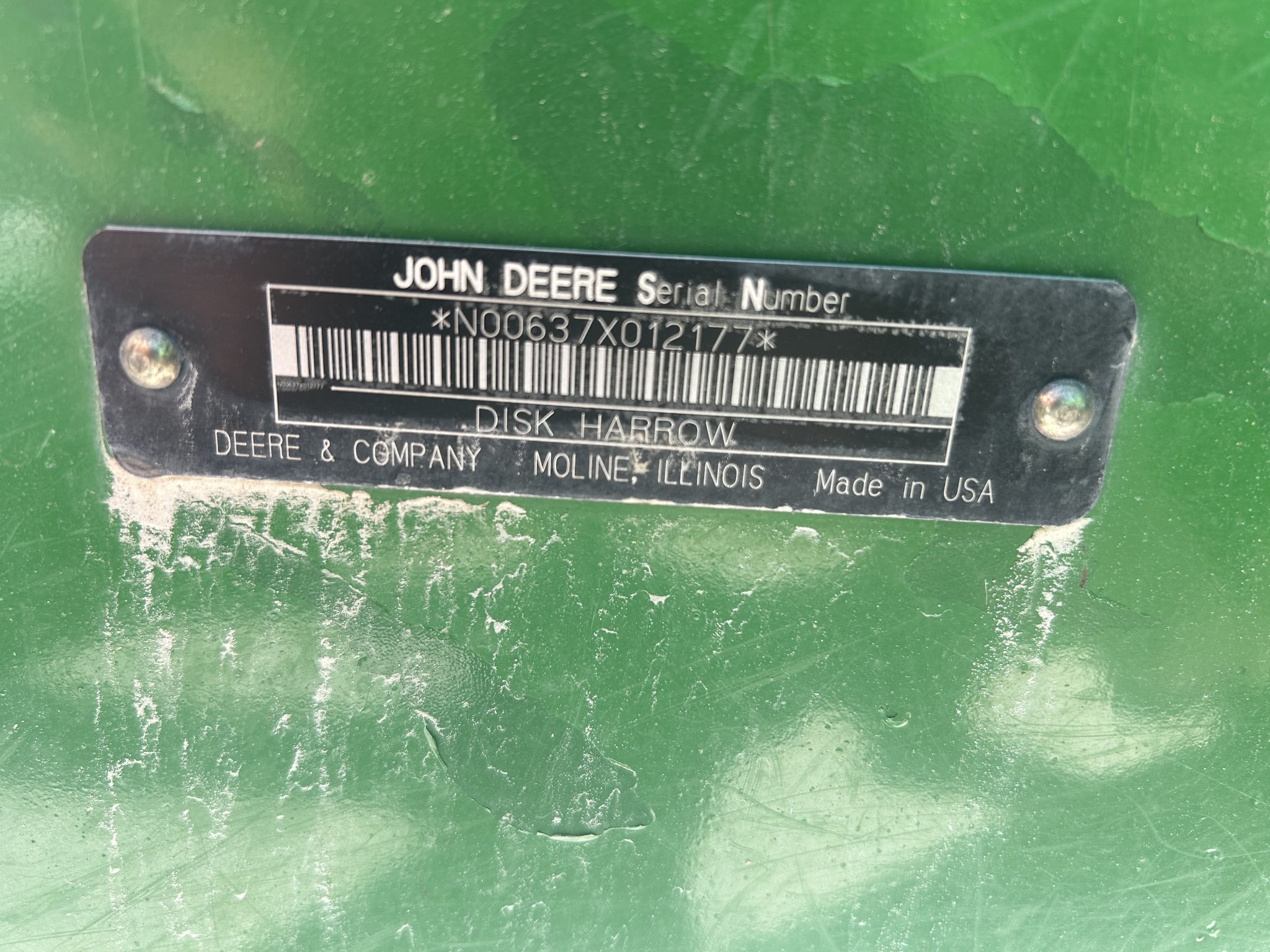  2007 John Deere 637 at Heritage Tractor in Macomb, IL