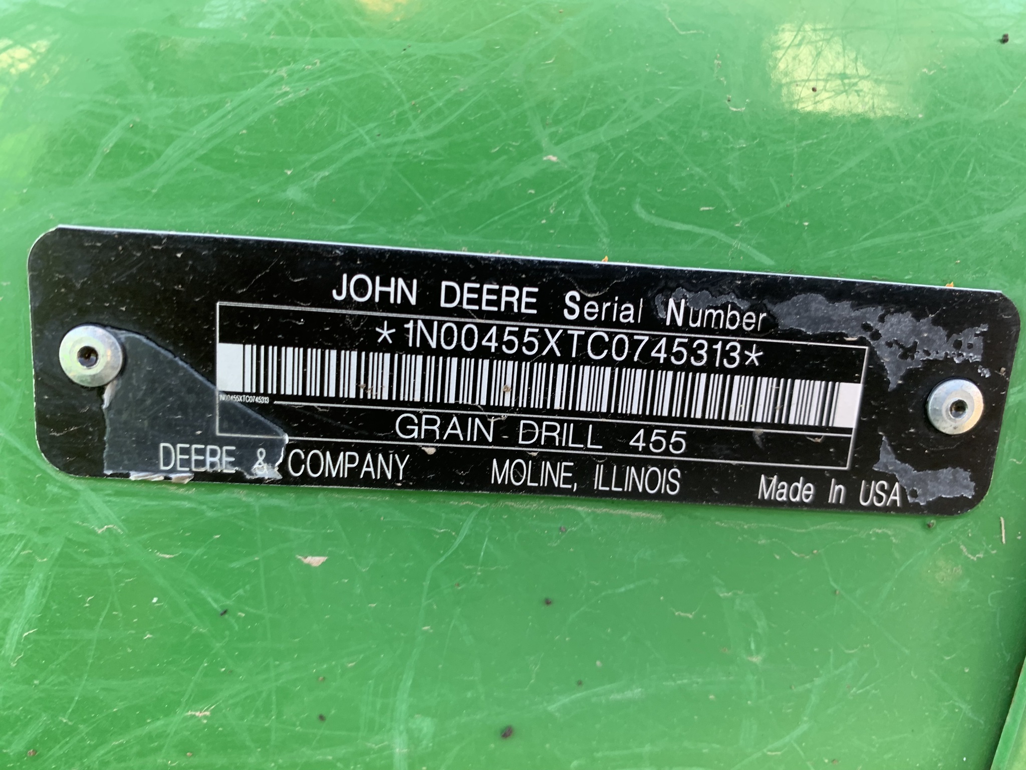  2012 John Deere 455 at Heritage Tractor in Lamar, MO