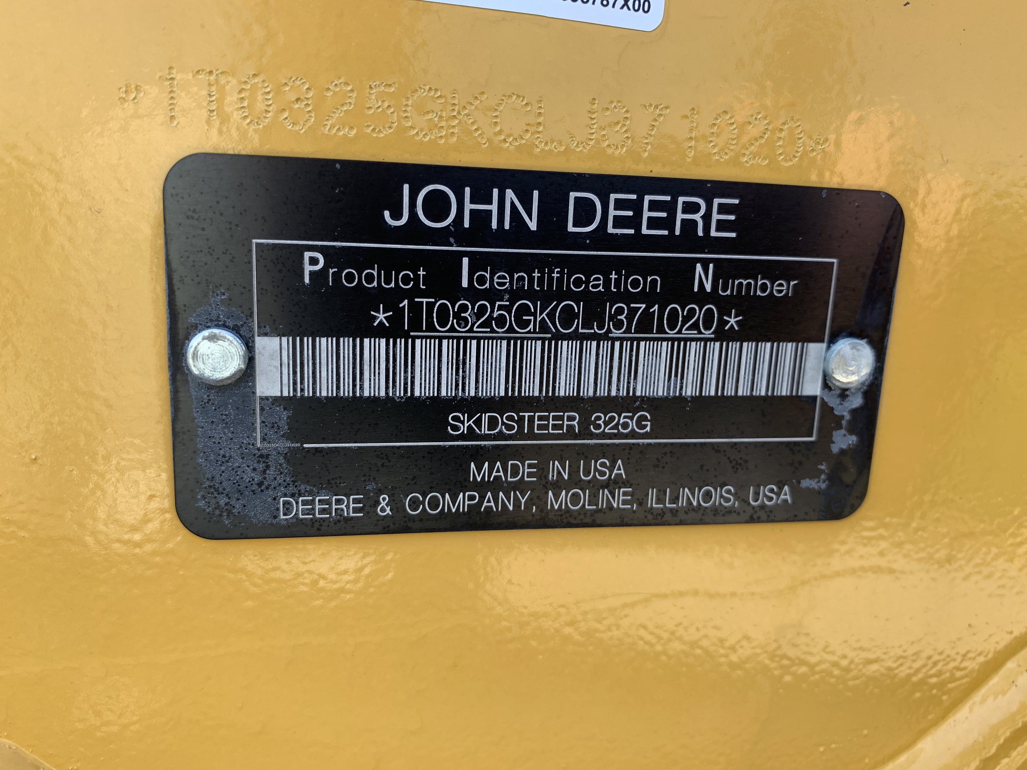 2020 John Deere 325G Image 15