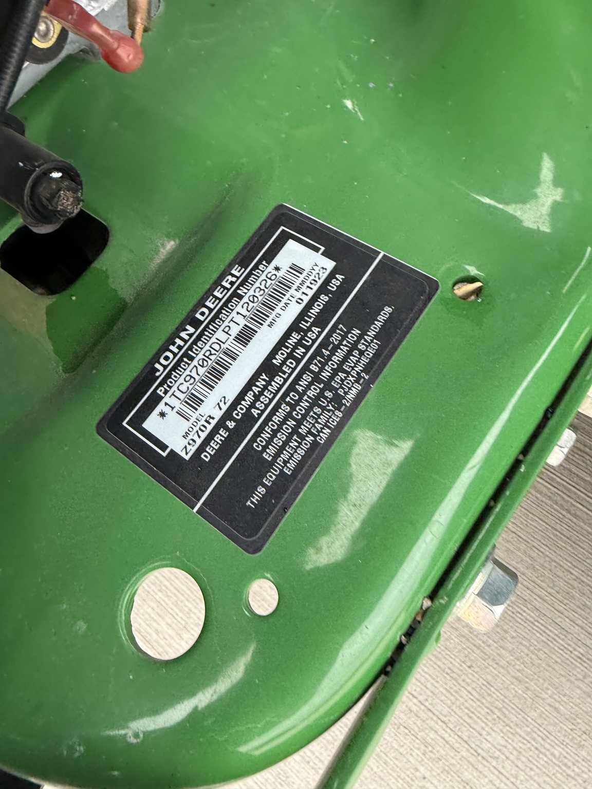 2023 John Deere Z970R Image 11