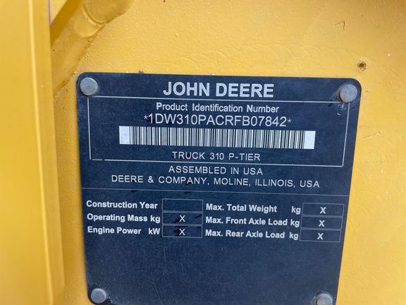 2024 John Deere 310 P